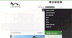 Desktop Screenshot of cedarlandhomes.ca